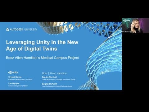 在数字 Twins 新时代利用 Unity:博思艾伦咨询公司的校园项目