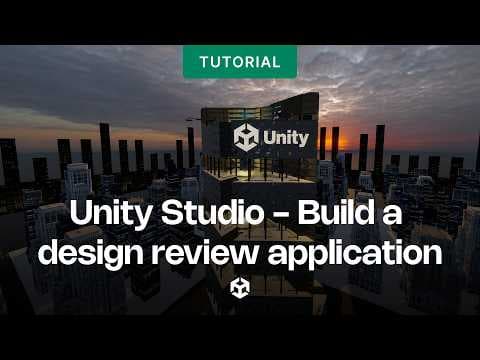 Plantillas de Unity Studio: Construir una aplicación de revisión de diseño