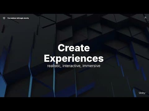 Create Experiences: Create interactive, realistic, immersive realtime