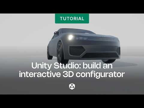 Plantilla de Unity Studio: Construir un configurador 3D interactivo