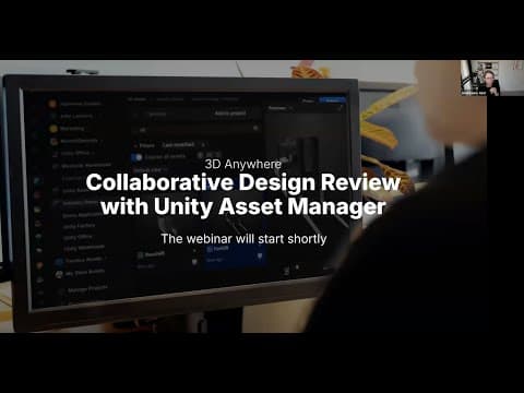 3D Anywhere: Collaborative design review with Unity Asset Manager