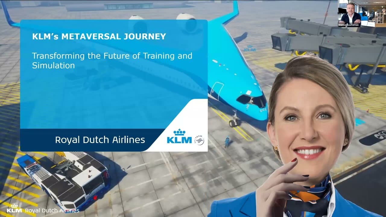 KLM webinar - Building VR training programs at Air France-KLM