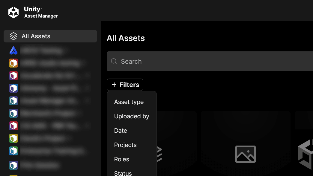 Cross project search image