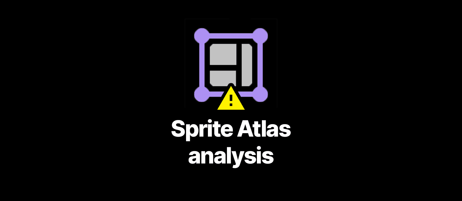 Sprite Atlas analysis image