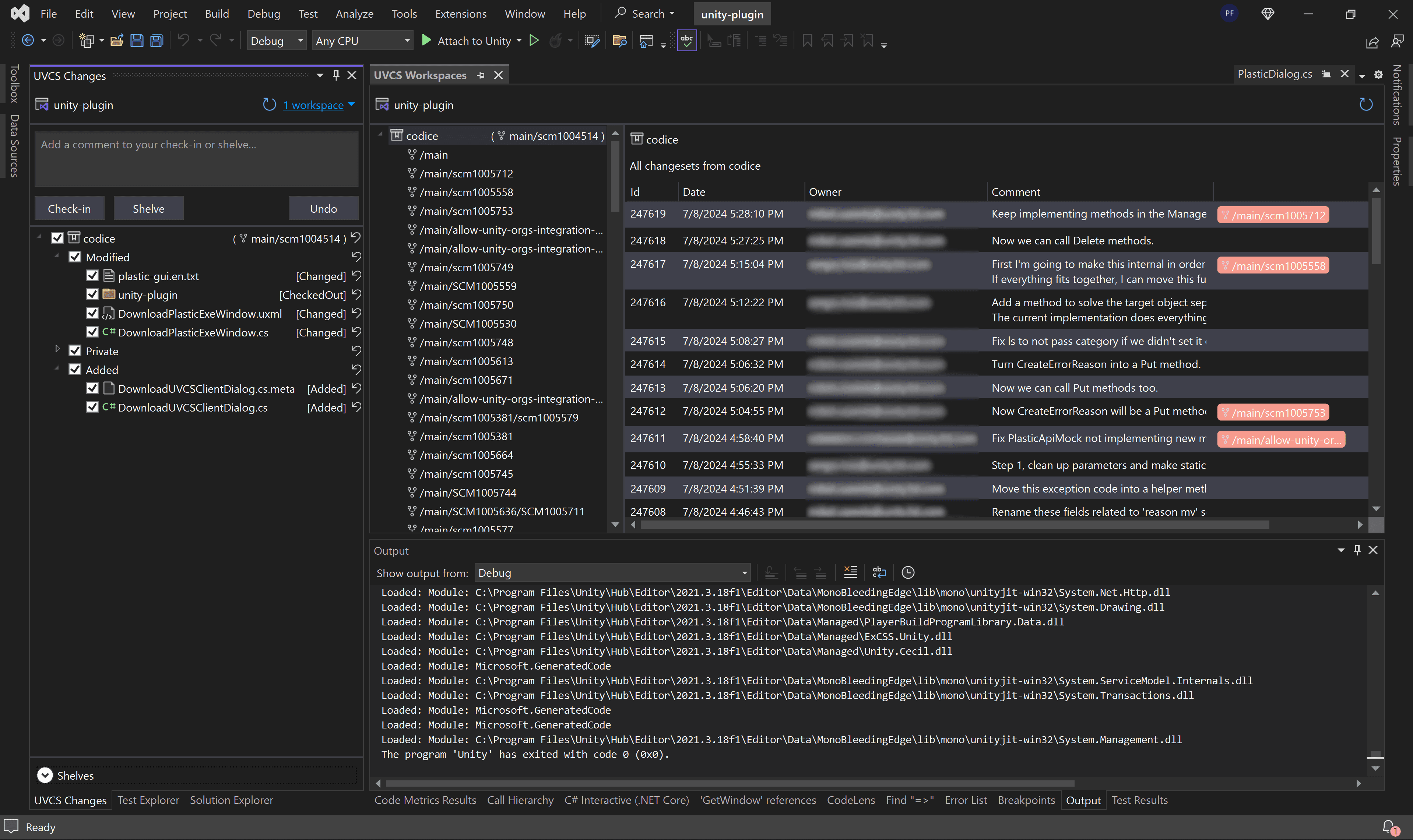 Visual Studio plugin image