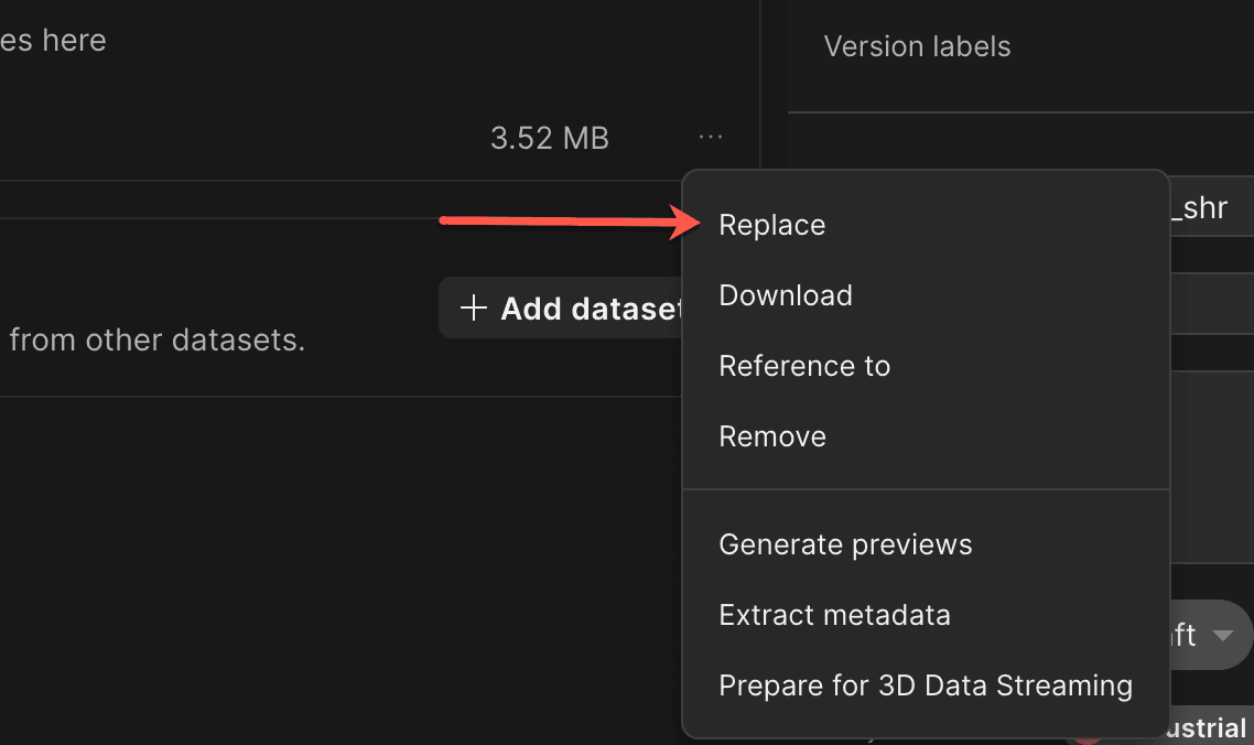 Replace file function image
