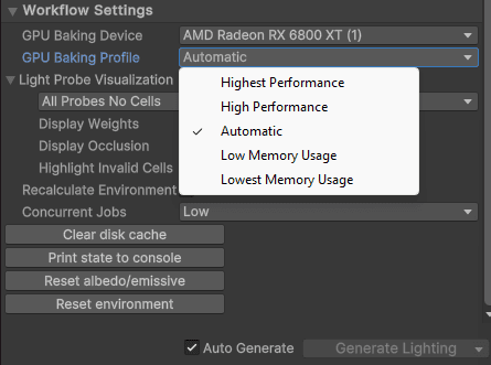 New light baking architecture “LightBaker v1.0” image