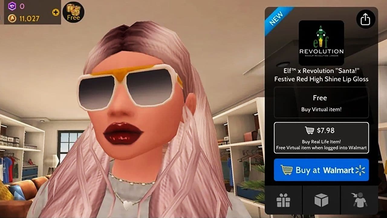 Покупка в Walmart в игре