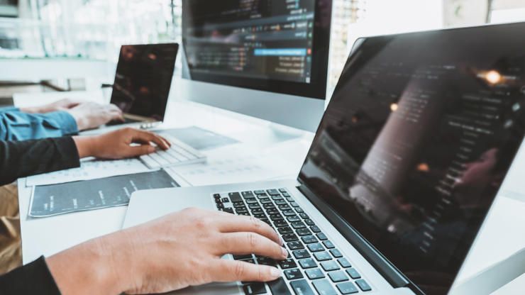 Печатание на ноутбуке