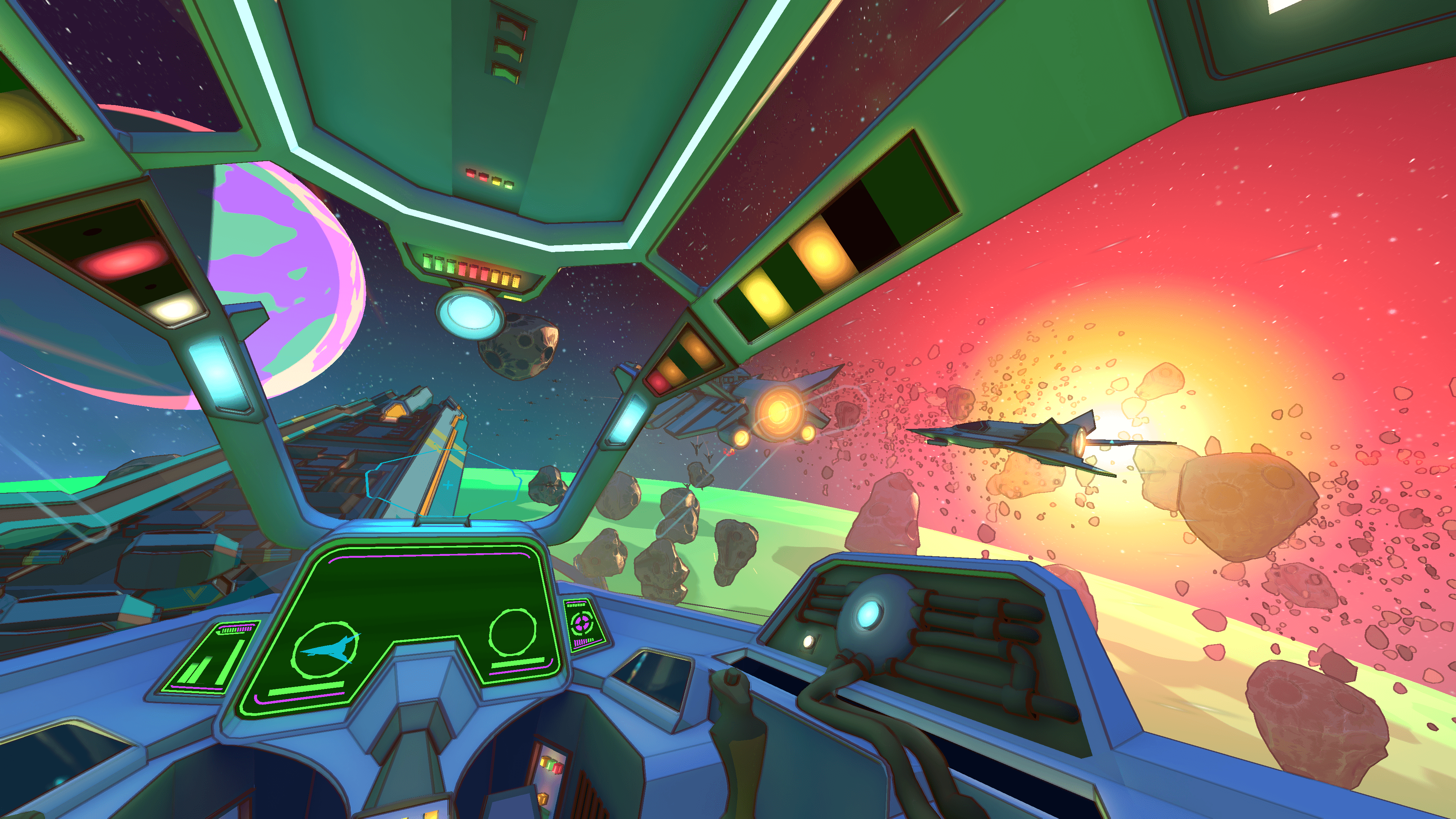 Пример сцены URP