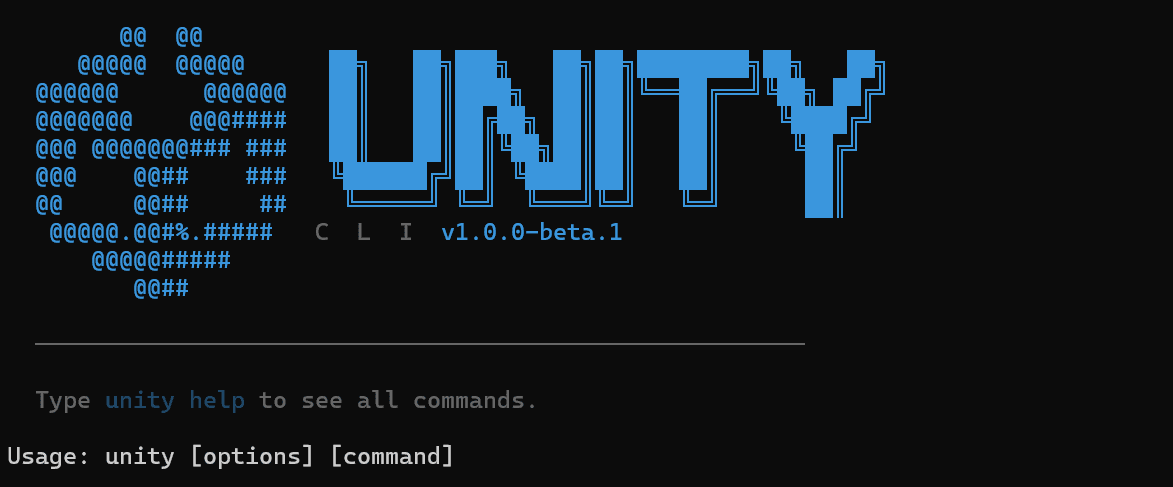 Unity CLI