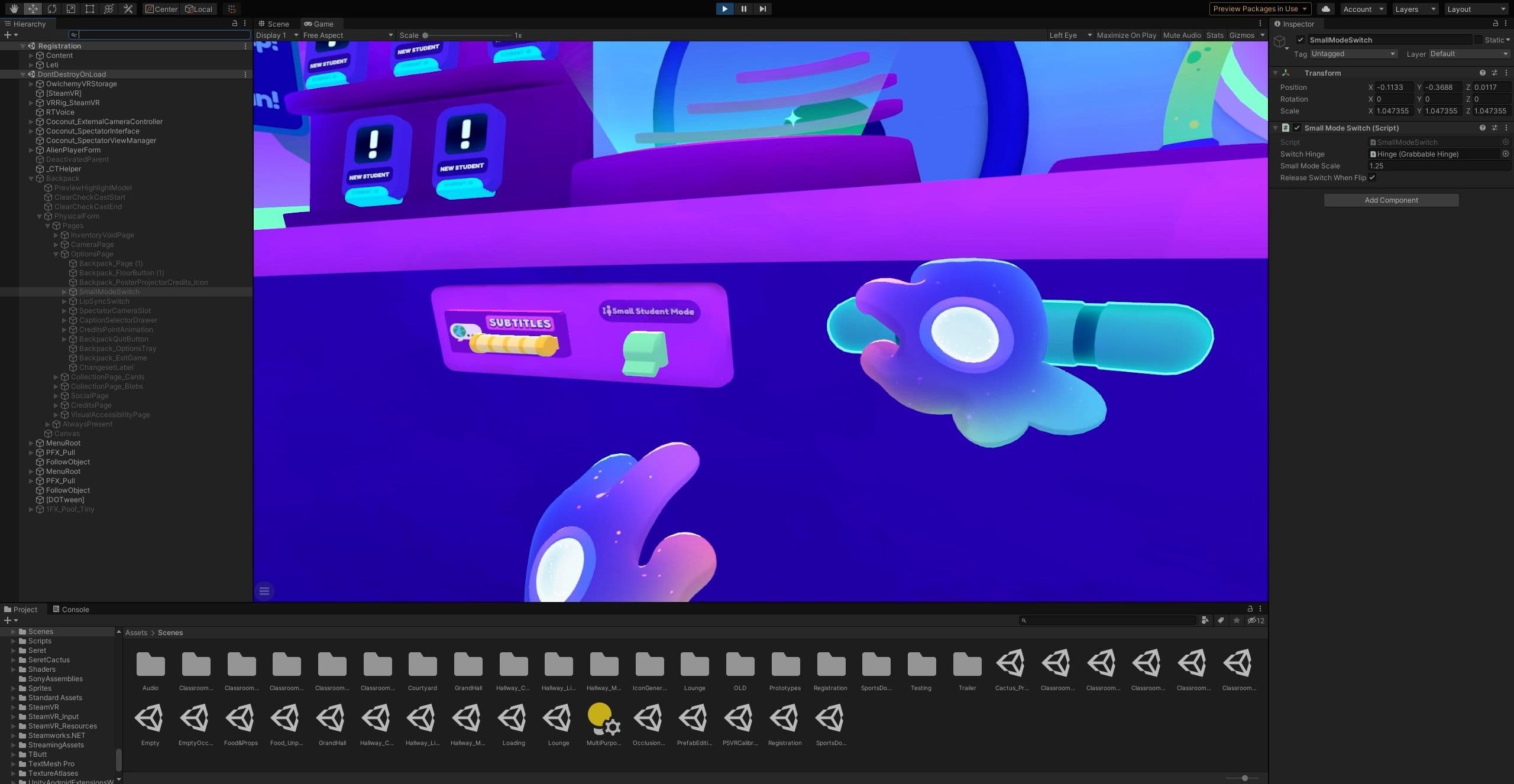 Players can adjust the height of various surfaces in-game.