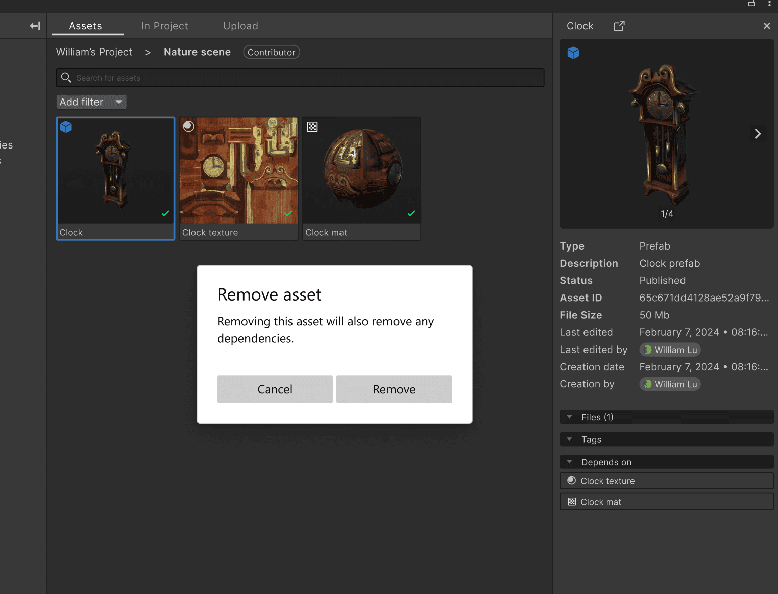 Smart asset removal image