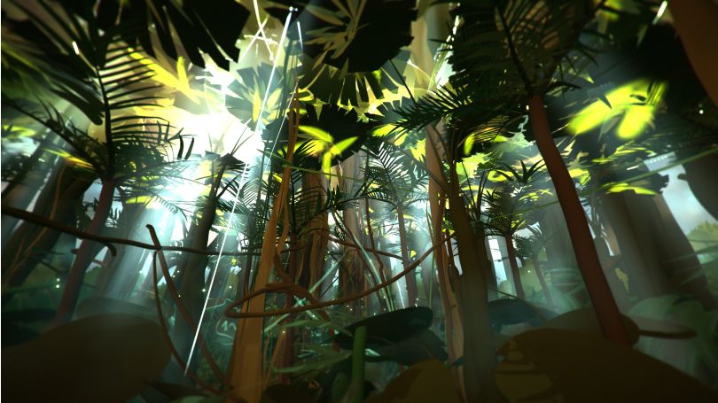 Лесная сцена из Годваны