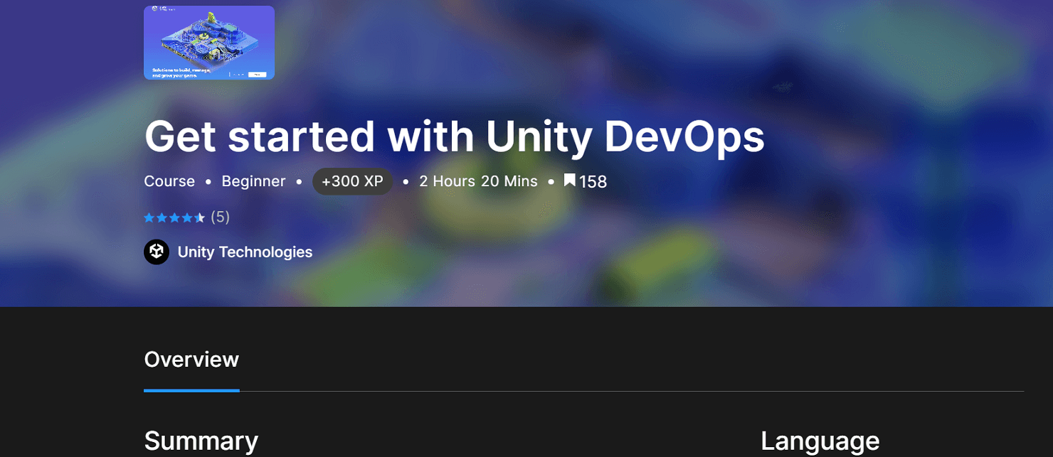 Unity Learn tutorials: Get started with Unity DevOps image