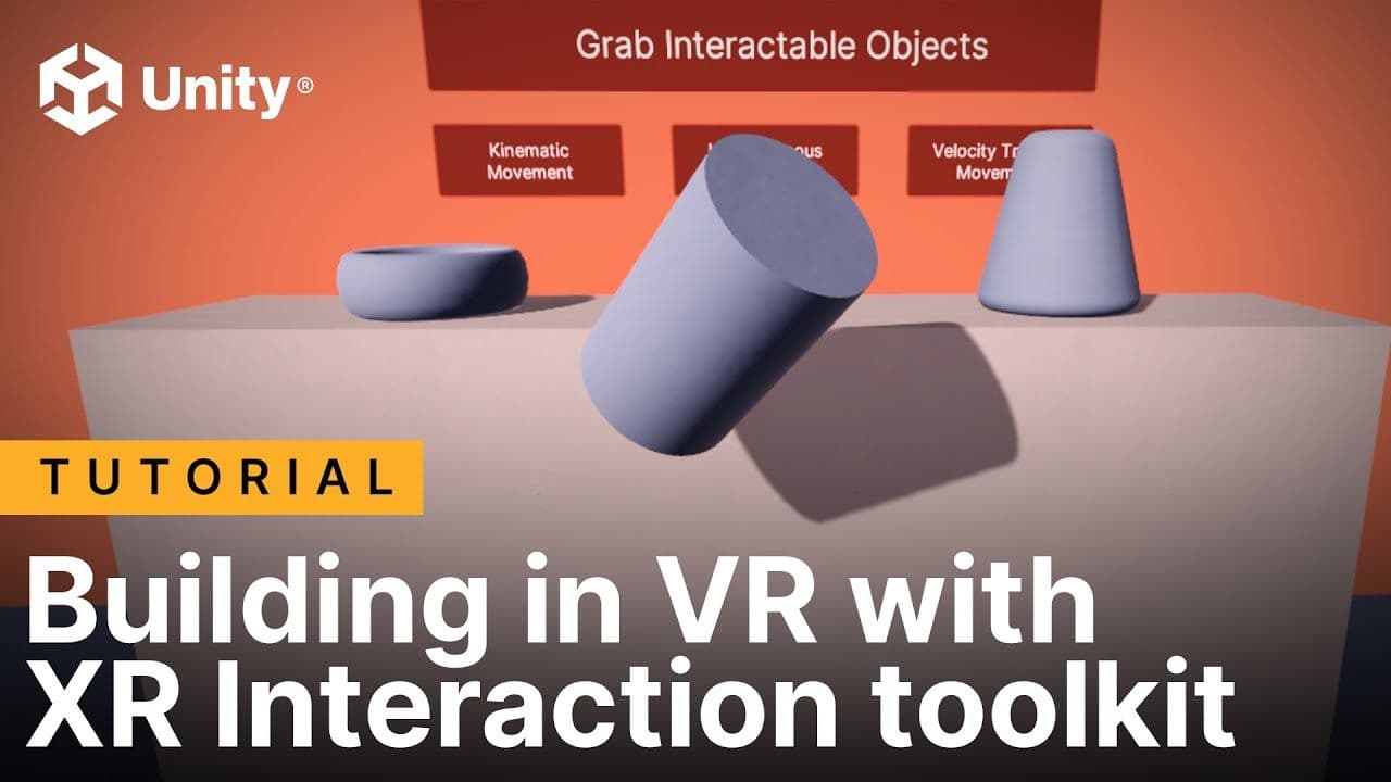 Обложка электронной книги "Создание в VR с помощью XR Interaction Toolkit"