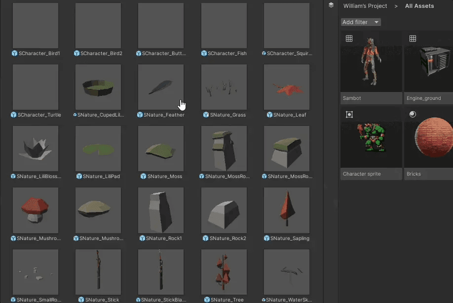 Upload assets from Editor to Asset Manager image