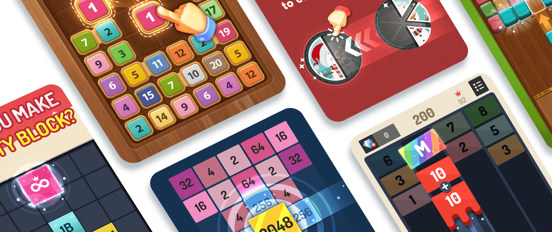 Mosaic of Lihuhu games shown on mobile devices