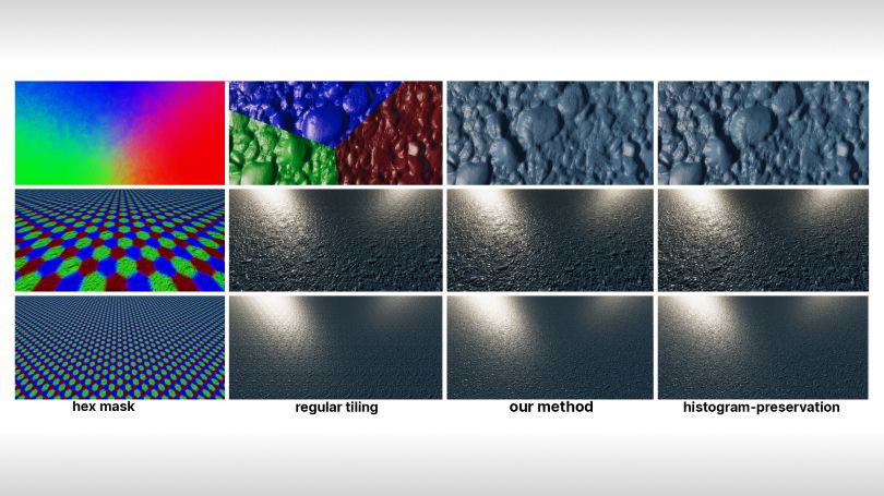 Примеры замощения шестиугольниками в реальном времени