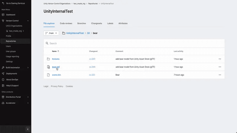 3D previews in the web image