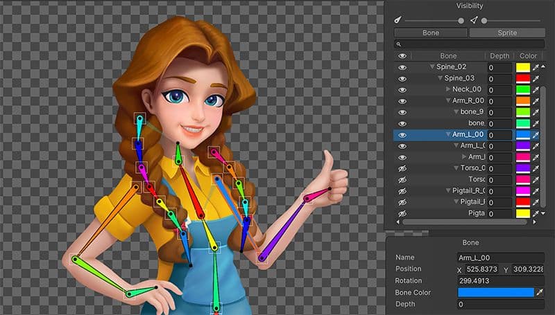 Риг 2D-персонажа