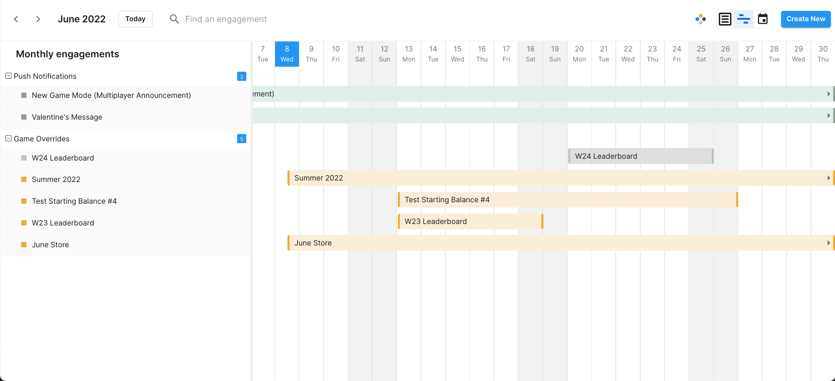 Calendar Overview image