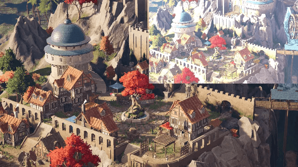 Spatial-Temporal Upscaling (STP) image