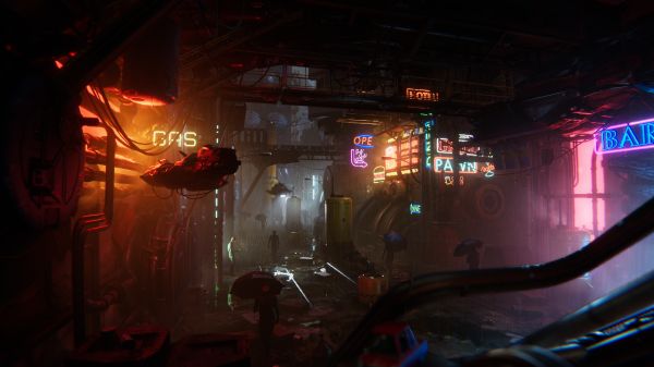 Неоновый снимок