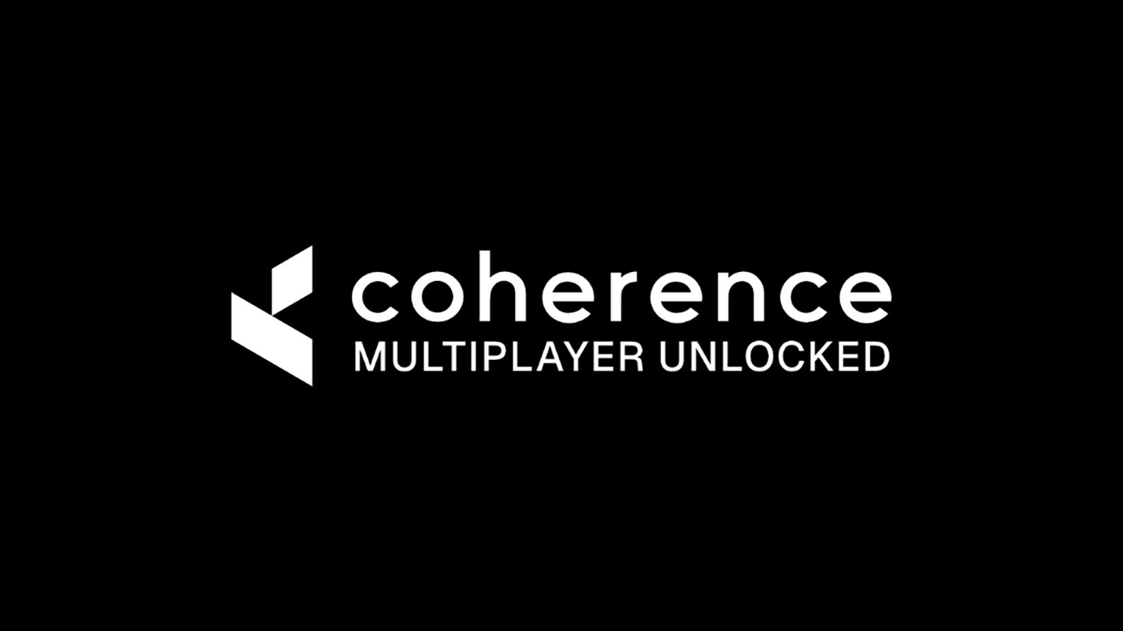 Логотип Coherence с текстом Мультиплеер разблокирован