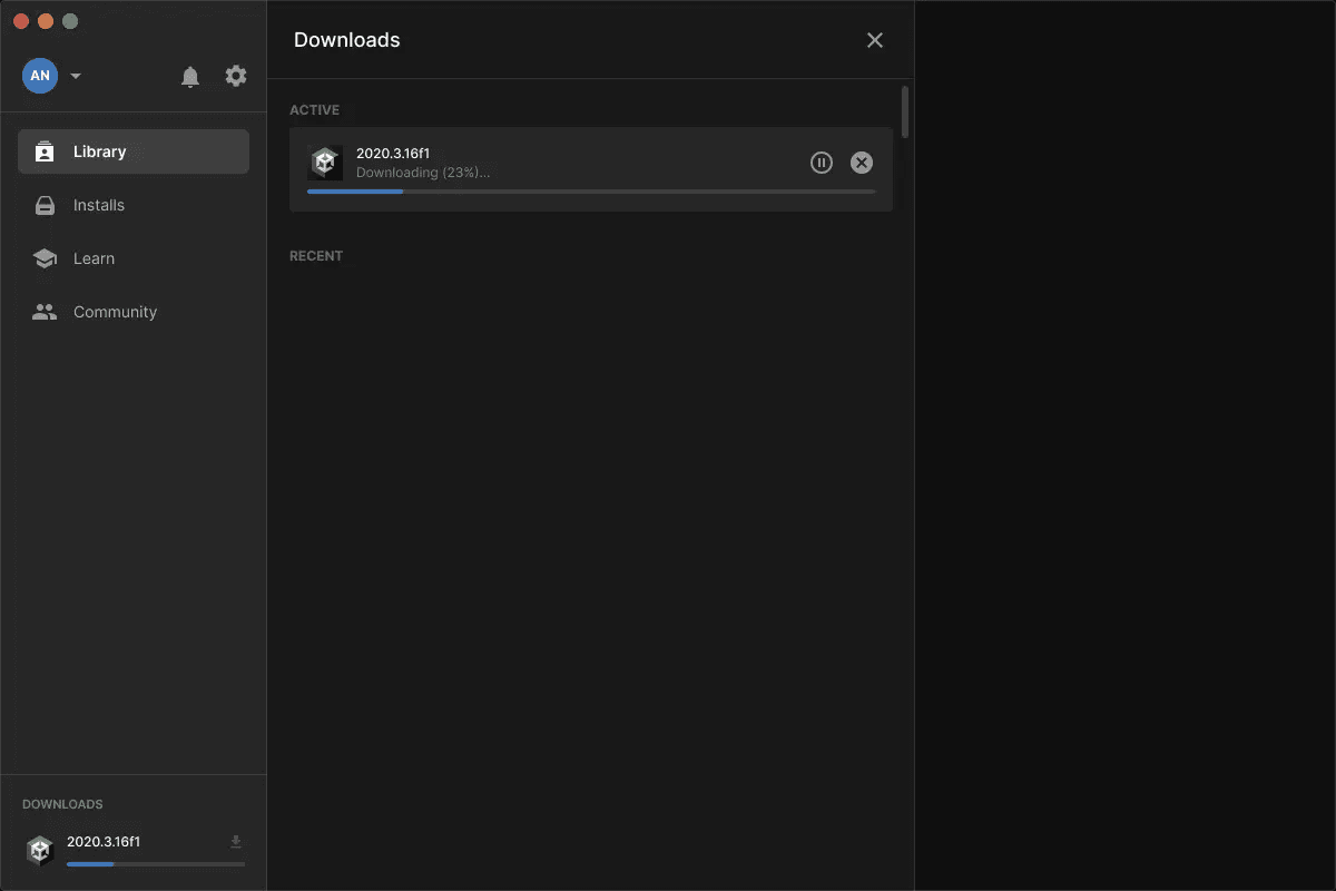 Pause or resume downloads image
