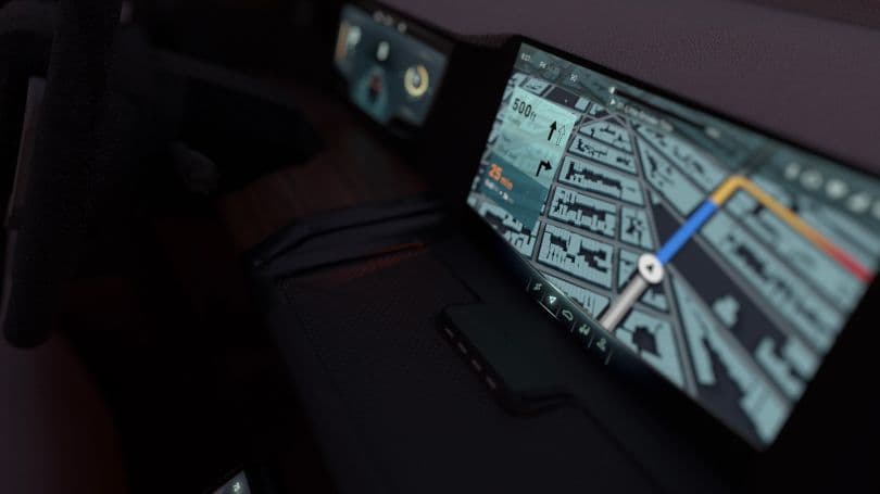 Renderização HMI Interior