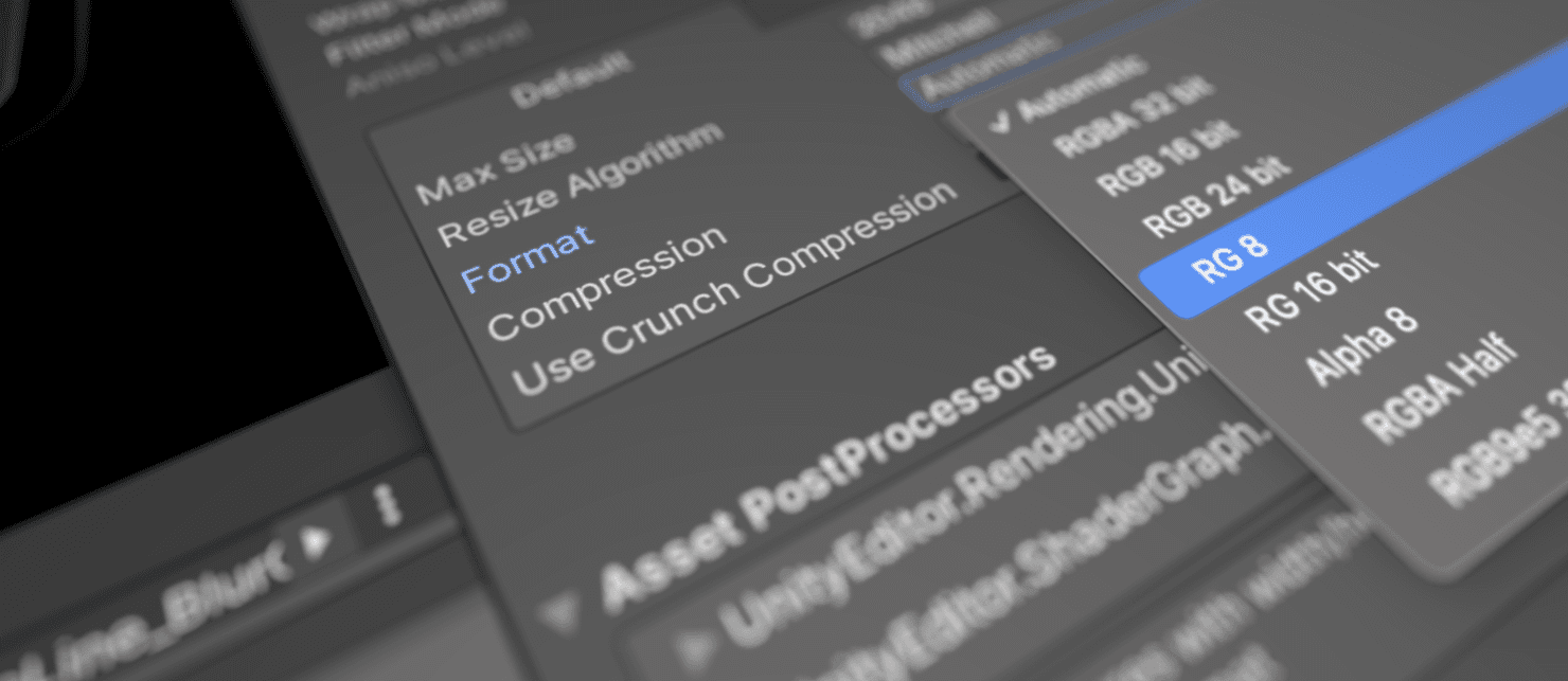 Two-channel textures image