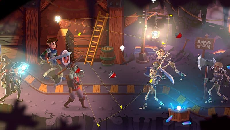 Симуляция персонажей и освещения на движке Unity