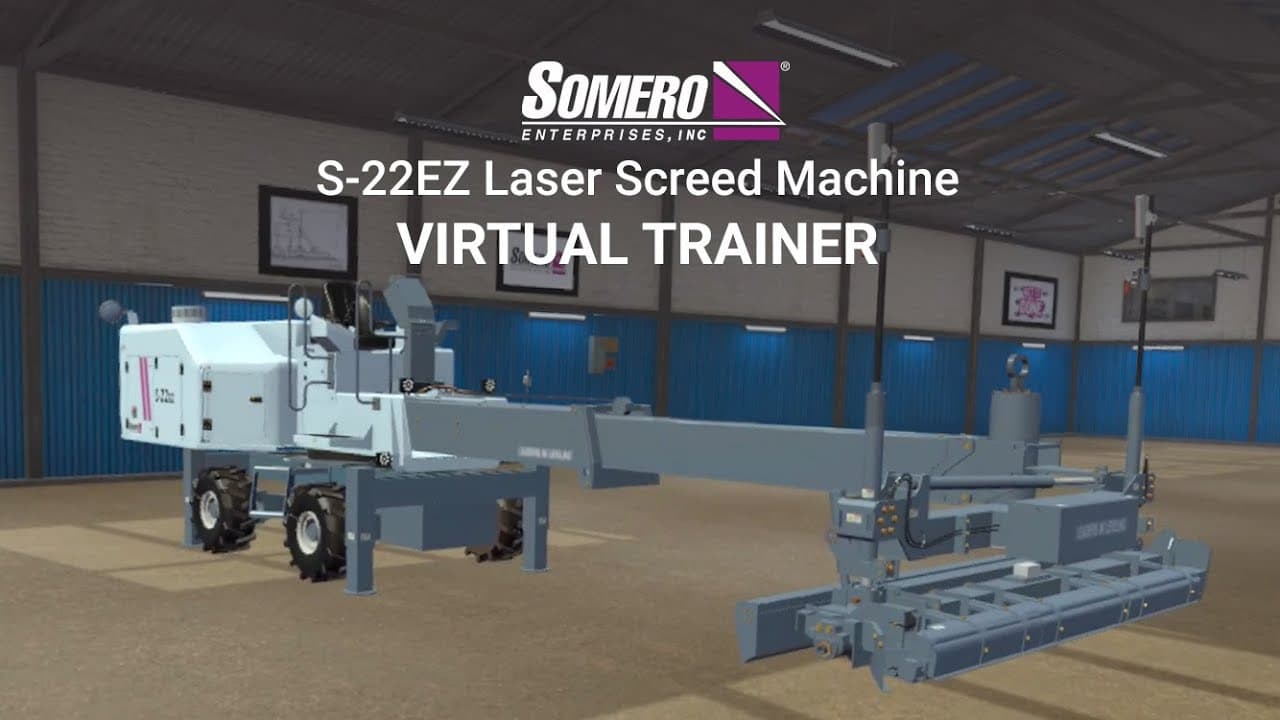 Somero 虚拟培训师演示视频